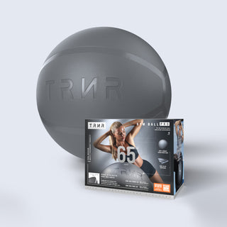 TRNR Gym Ball Pro 65 cm with Packaging | Premium BPA-free Stability Ball for Core Strength & Balance