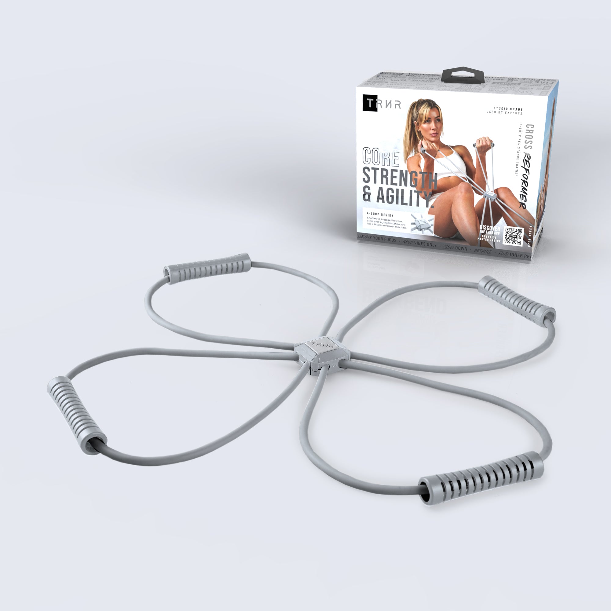 TRNR Cross Reformer & Packaging | Studio Grade | Used by Experts | Pilates Gear