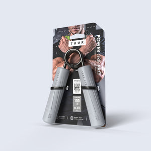 TRNR Power Grip Pro 100LB along with its packaging | Pro-Grade Grip Trainer