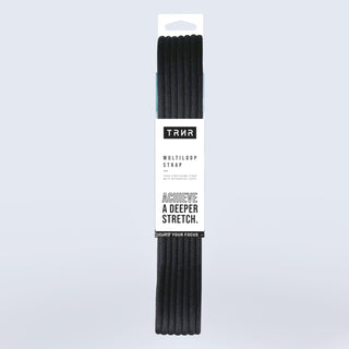 TRNR Multiloop Strap in Black and Packaging