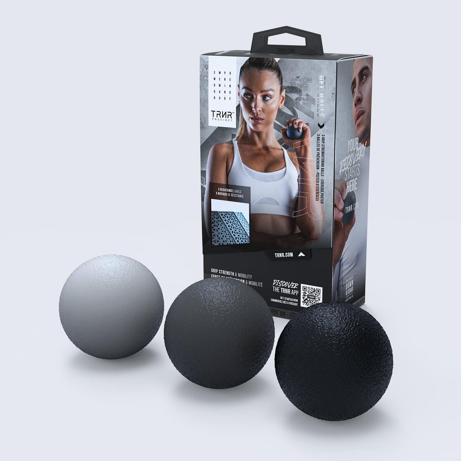 Buy Exercise Gel Ball Form TRNR Muscle Strengthening Gel Ball