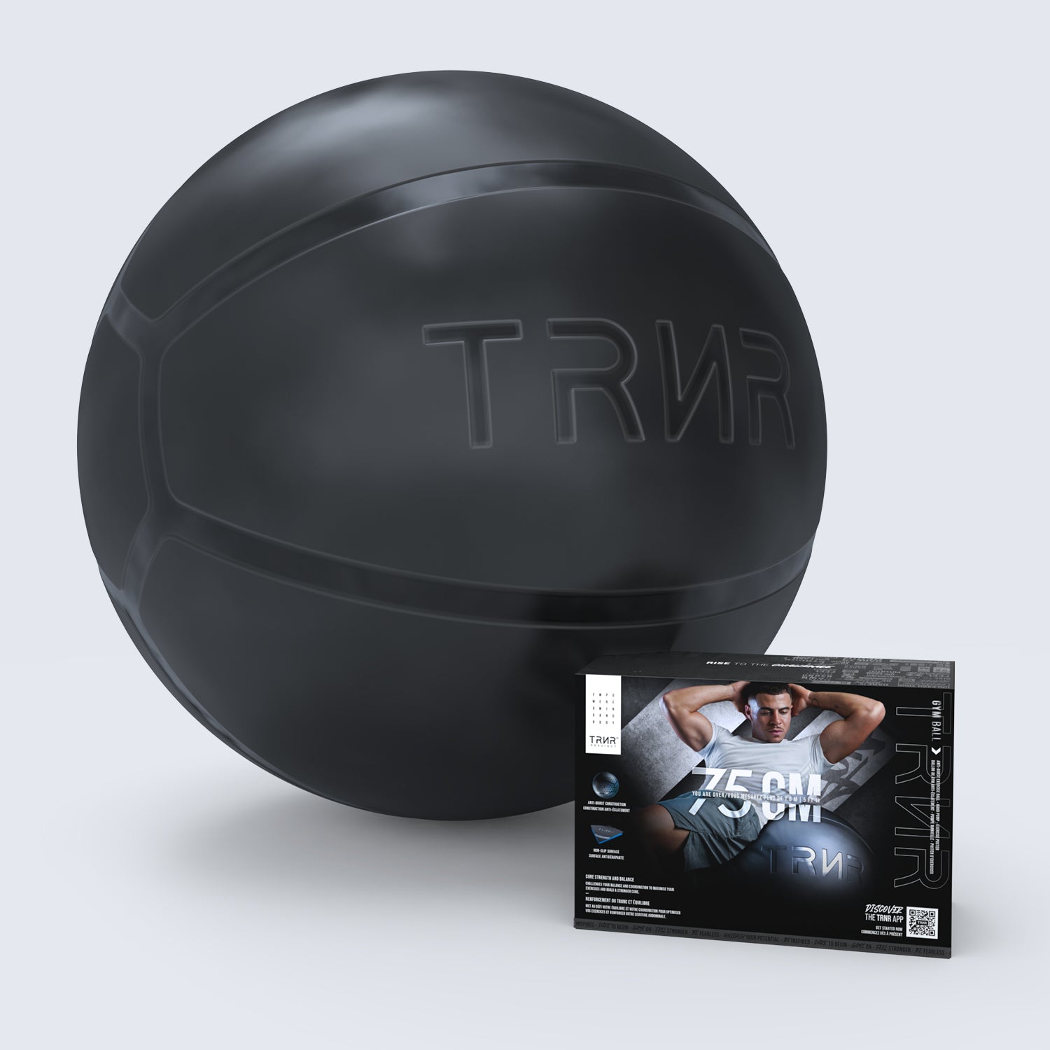 Athletic works fitness online ball 75cm