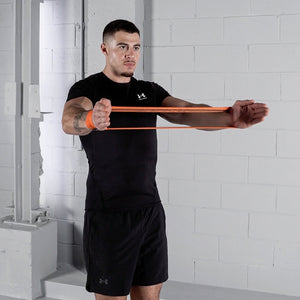 Rotator Cuff Exercise with a TRNR Squat Band