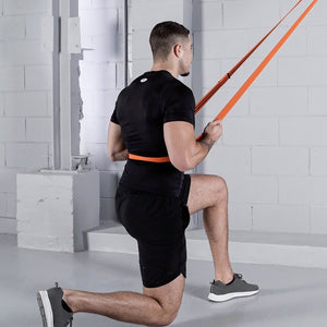 Supported Lunges with a TRNR Strength Band
