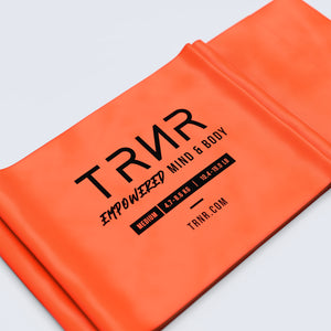 Close-up of the TRNR Medium (Orange) Physio Band