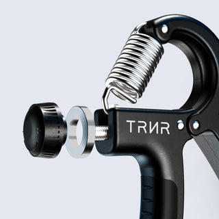 TRNR Strength Grip Close-up on Resistance Dial