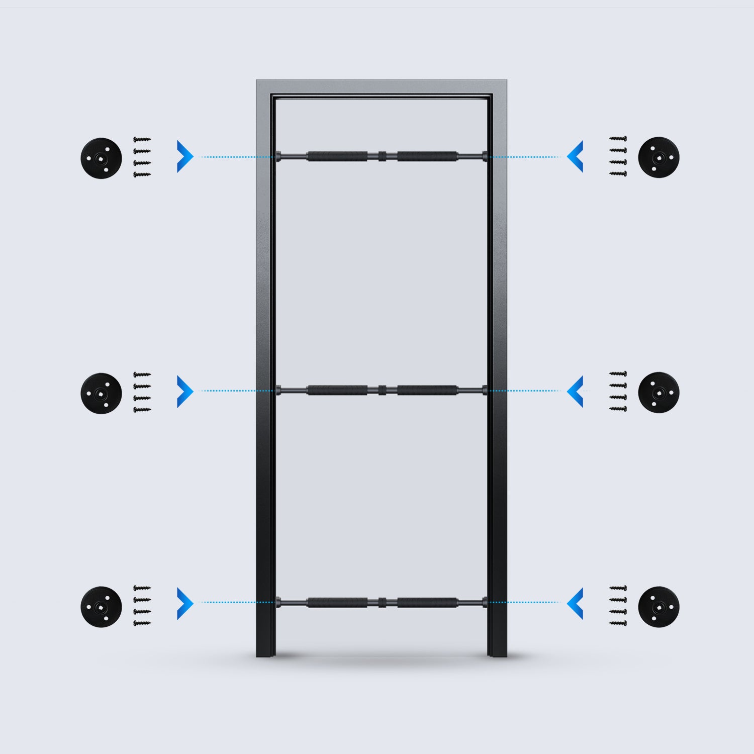 Pull up bar discount setup