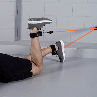 Alternate Leg Lifts Using TRNR Ankle Straps & Strength Tube from the X-Series