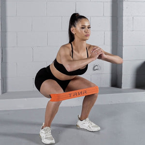 Resisted Squats with the TRNR Squat Band Medium