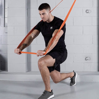 Lunges with a TRNR Strength Band